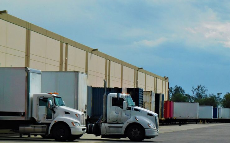 Infraestructura de un centro de distribución logística