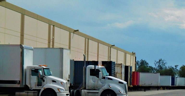 Infraestructura de un centro de distribución logística